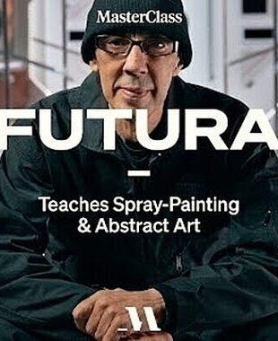 Futura Teaches Spray-Painting & Abstract Art