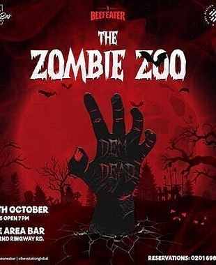 The Zombie Zoo Halloween Party