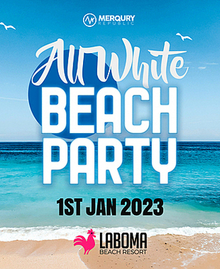 ALL WHITE BEACH PARTY
