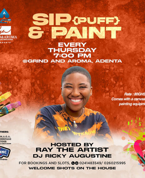 SIP AND PAINT (HAPPENING EVERY THURSDAY)