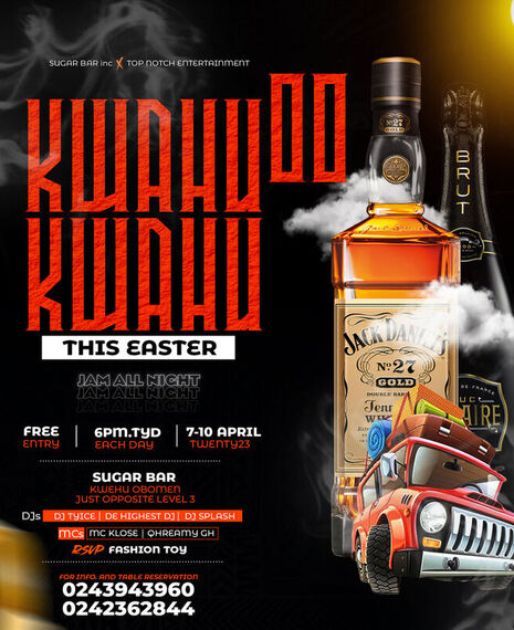 KWAHU WITH SUGAR BAR