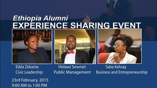 Ethiopian YALI Alumni Experience Sharing Event at Harrar