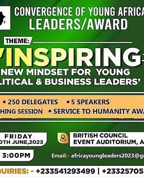 CONVERGENCE  OF YOUNG AFRICAN LEADERS / AWARD (COYAL 2023)