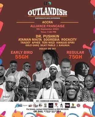 Outlandish: North2South (N2S) - Accra - Alliance Francaise