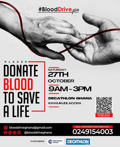 CCI France Ghana: Blood Donation Drive 