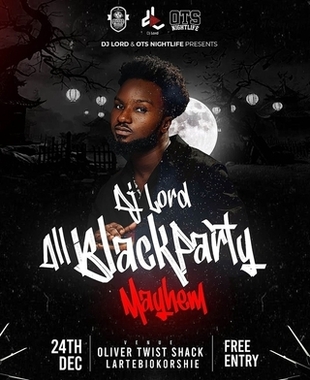 DJ LORD ALL BLACK PARTY
