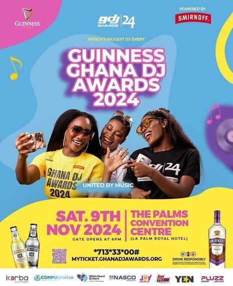 Guinness Ghana DJ Awards 2024