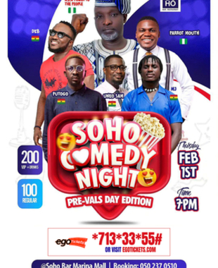 SoHo Comedy Night (Pre-Vals Day Edition)