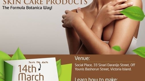 Natural Skin Care Class