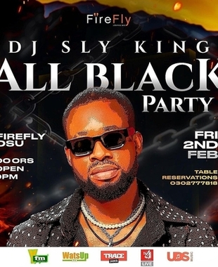 DJ SLY KING All Black Party