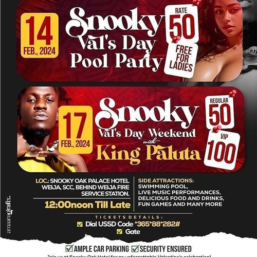 Val’s Day Weekend with KING PALUTA