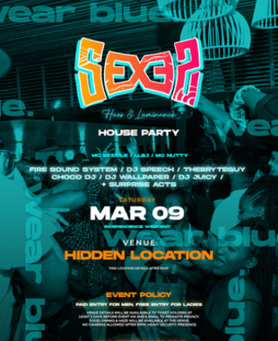 SEXES HOUSE PARTY - The Luminance