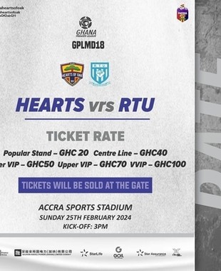 Hearts VS RTU