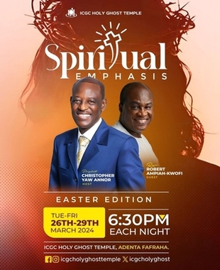 Spiritual Emphasis (Easter Edition)