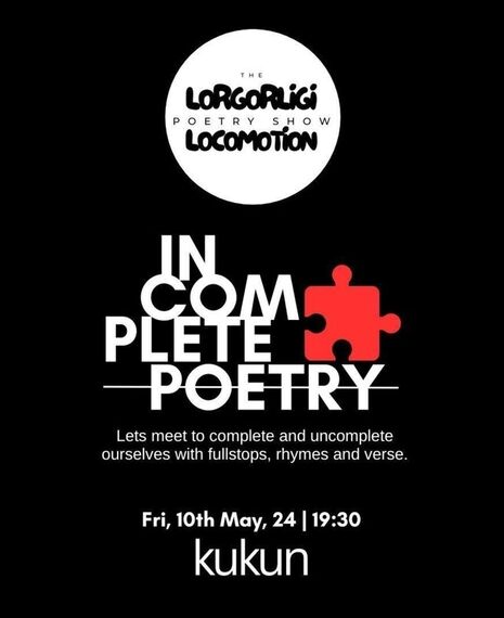 The Lorgorligi Locomotion Poetry Show
