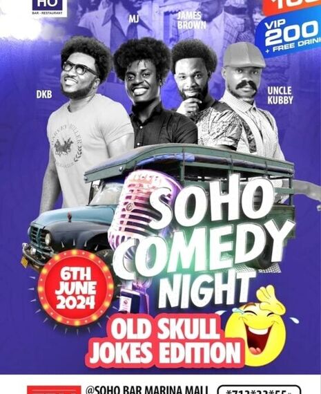 SOHO Comedy Night (Old Skull Jokes Edition)