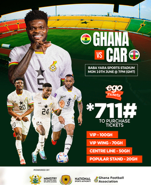 GHANA vs. CAR (World Cup Qualifier)