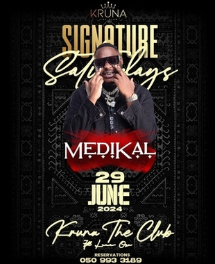 Signature Saturdays with MEDIKAL