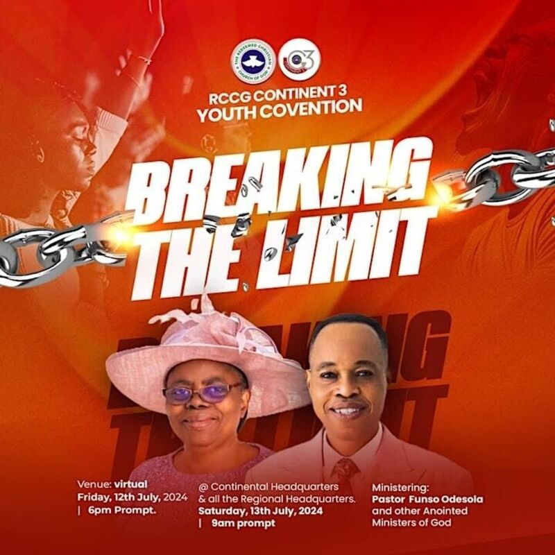 RCCG Continent 3, Youth Convention