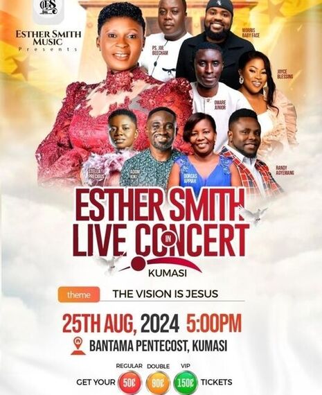Esther Smith Live Concert - Kumasi