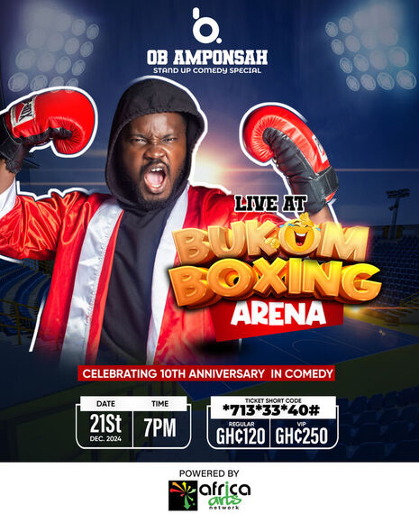 OB Amponsah Live At Bokum Boxing Arena