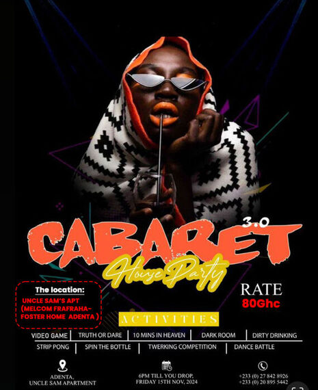 Cabaret house party 3.0