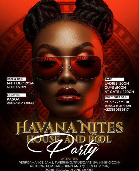 Havana Nites HOUSE PARTY AND POOL PARTY 