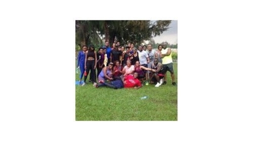 WORKOUT WITH ATARHE IN LAGOS, NIGERIA