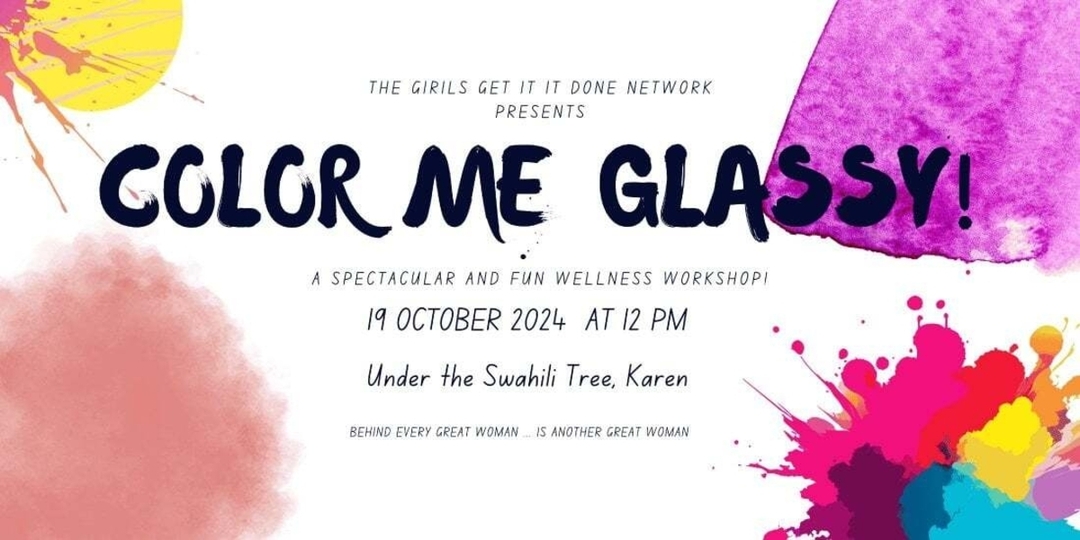 eGotickets — Color Me Glassy! Tickets, Sat, 19 Oct 2024 at 900 AM