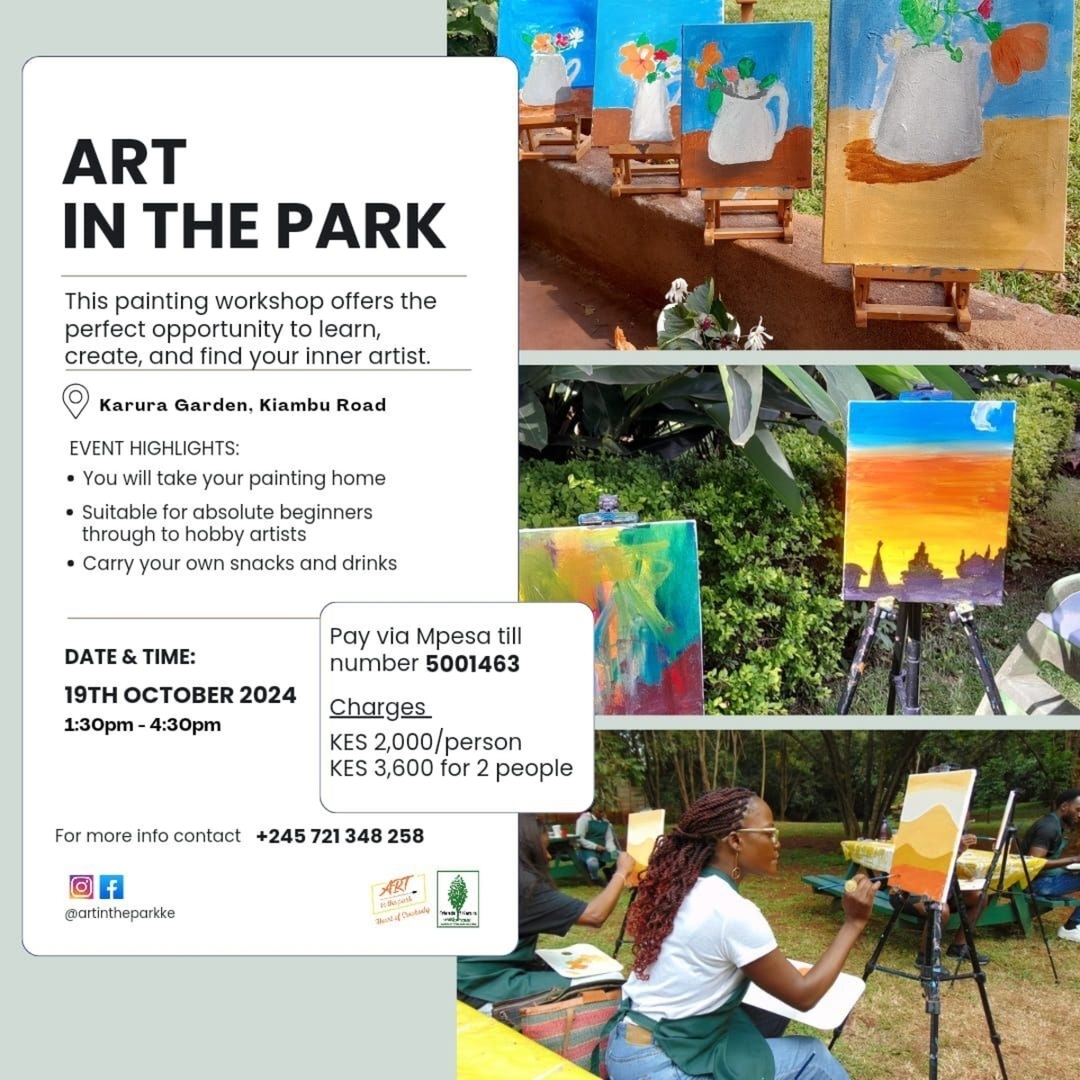 eGotickets — ART IN THE PARK PAINTING LESSON Tickets, Sat, 19 Oct