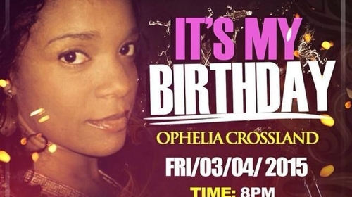 Its My Birthday - Ophelia Crossland