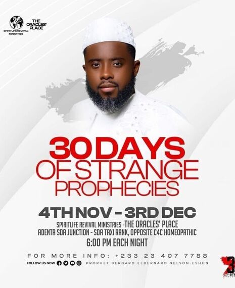 30 DAYS OF STRANGE PROPHECIES