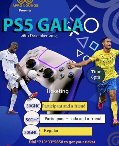 Afro lounge PS5 Gala 