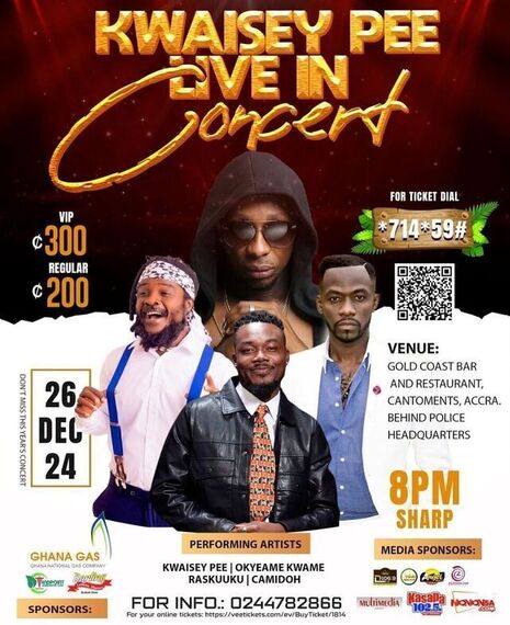 Kwaisey Pee Live In Concert