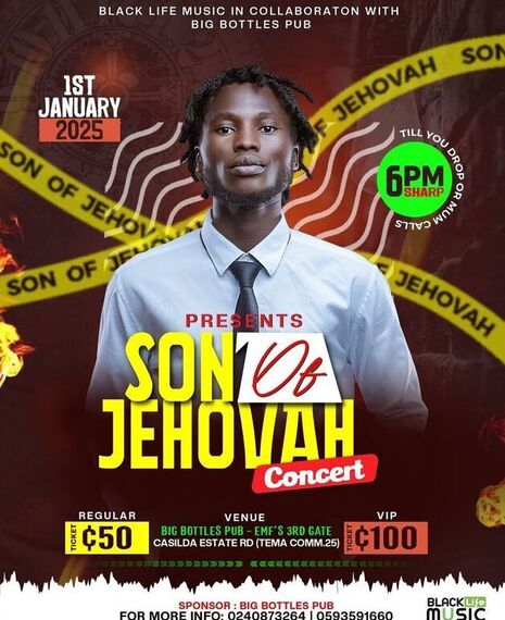 SON OF JEHOVAH CONCERT