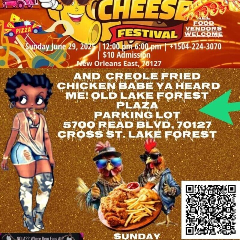 🇺🇲 USA NOLA New Orleans Mac & Cheese and Fried Chicken Festival in New Orleans Louisiana 