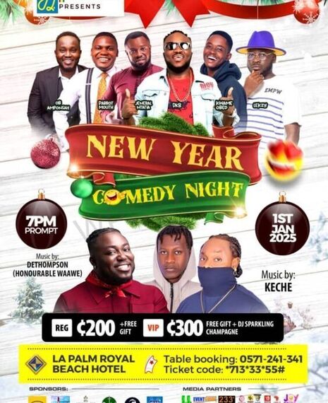 New Year Comedy Night