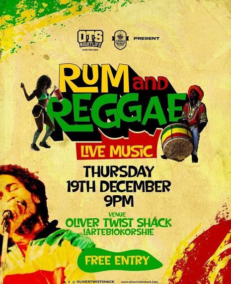 Rum and reggae live music