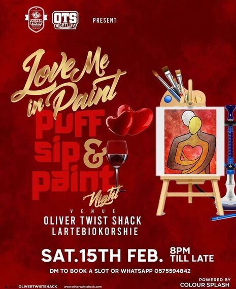 Love Me In Paint Night