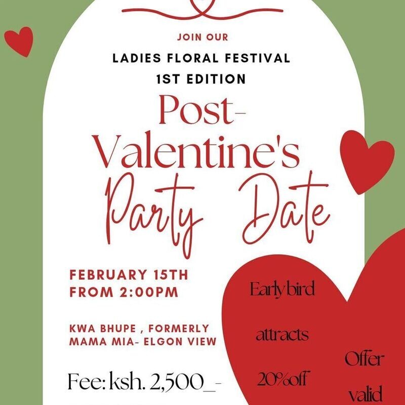Join us for an Exclusive Event! Ladies floral festival 💃💃💃