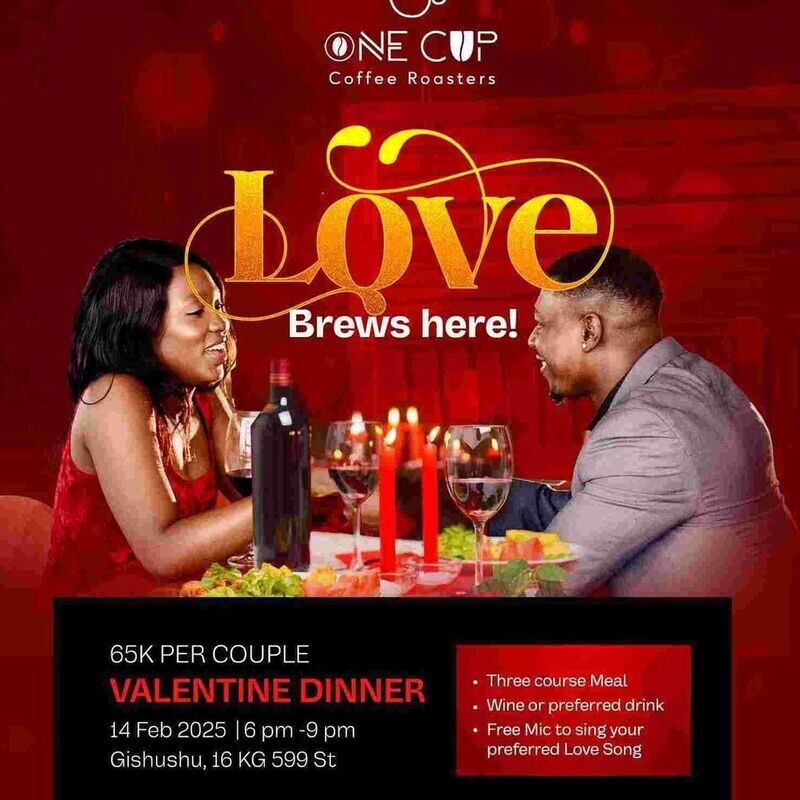 Love Brews Here - Valentine Dinner