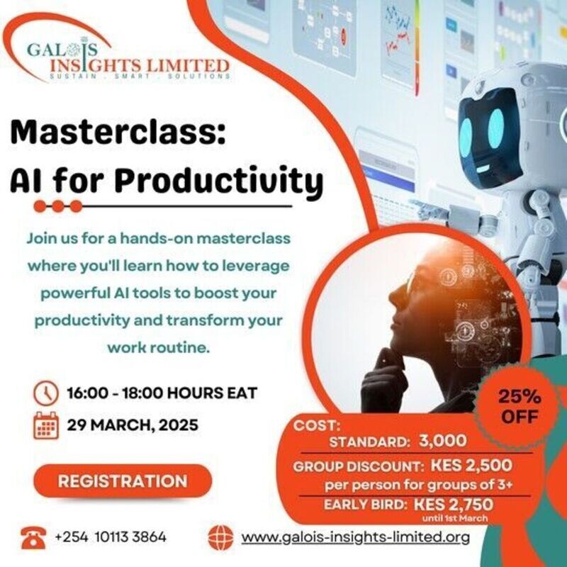 Masterclass: AI for Productivity