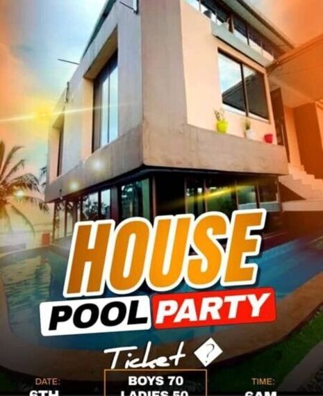 Beach House Pool Party 