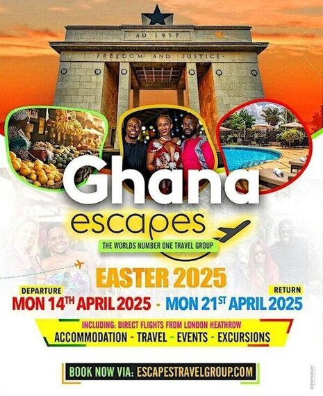 Ghana Escapes Easter 2025