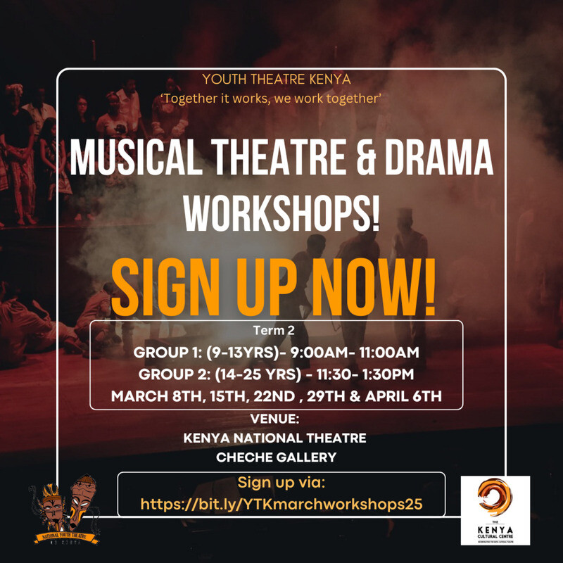 Youth Theatre Kenya Term 2 Classes