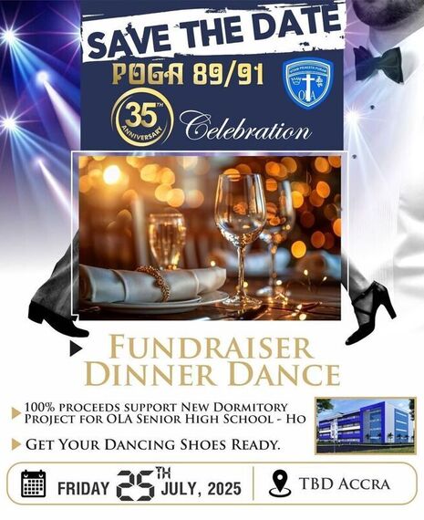 Fundraiser Dinner Dance (POGA 89/91)