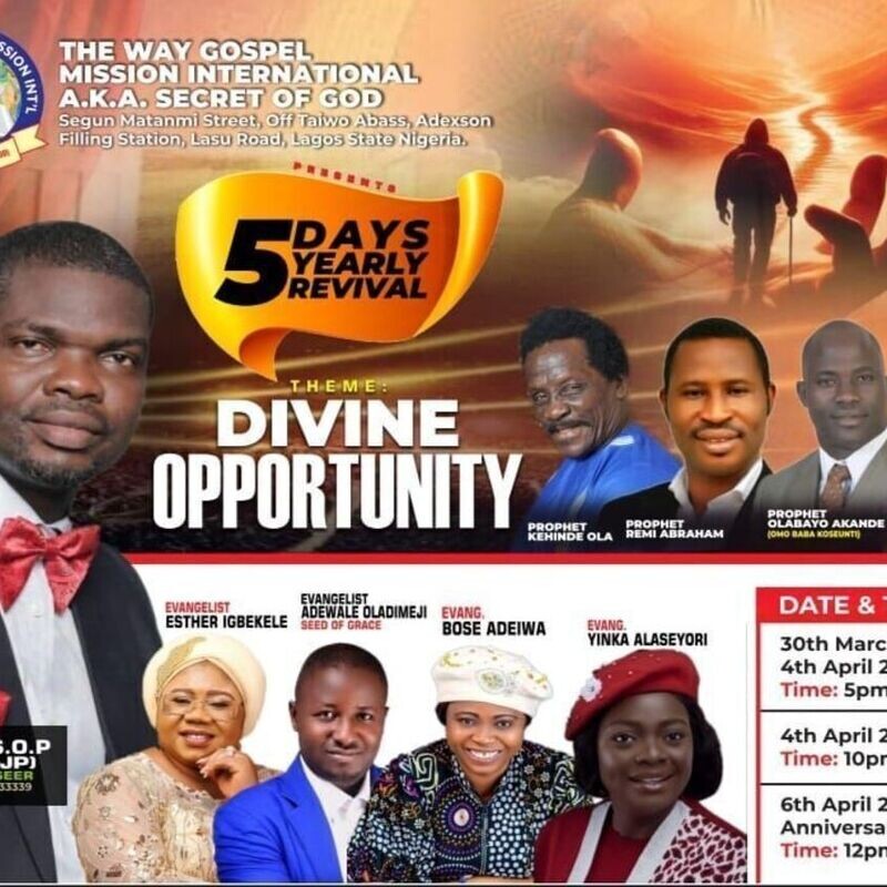 May God Open Doors of Opportunities