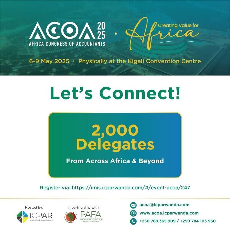 eGotickets — Africa Congress of Accountants (ACOA) 2025 at Kigali ...