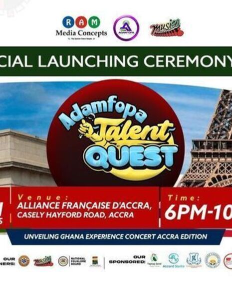 Official launching ceremony of the Adamfopa Talent Quest Show & Unveiling Ghana Experience Concert