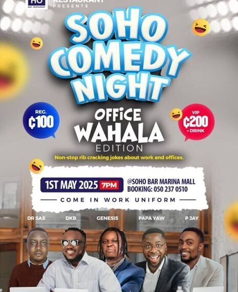 SOHO COMEDY NIGHT (Office Wahala Edition)